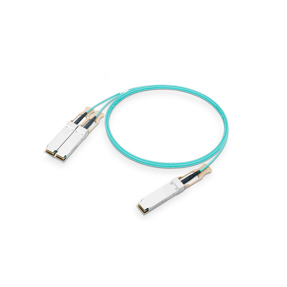 200G QSFP56 to 2x100G QSFP56 AOC